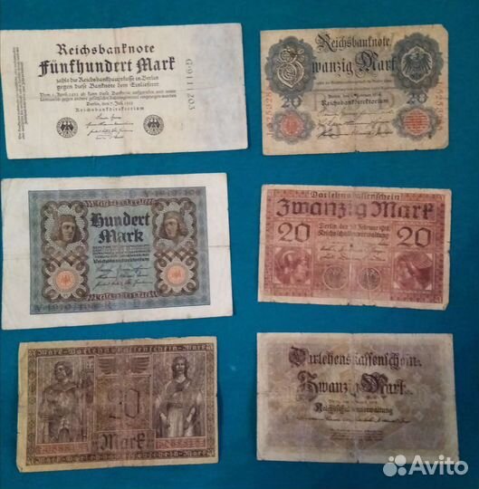 Банкноты Германии