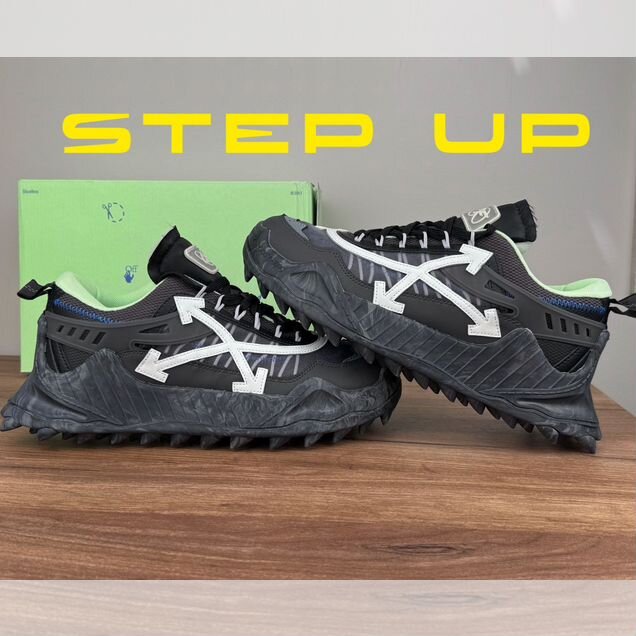 Off white odsy 1000 black grey