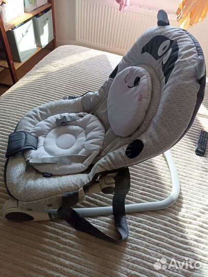 Шезлонг-качалка chicco balloon