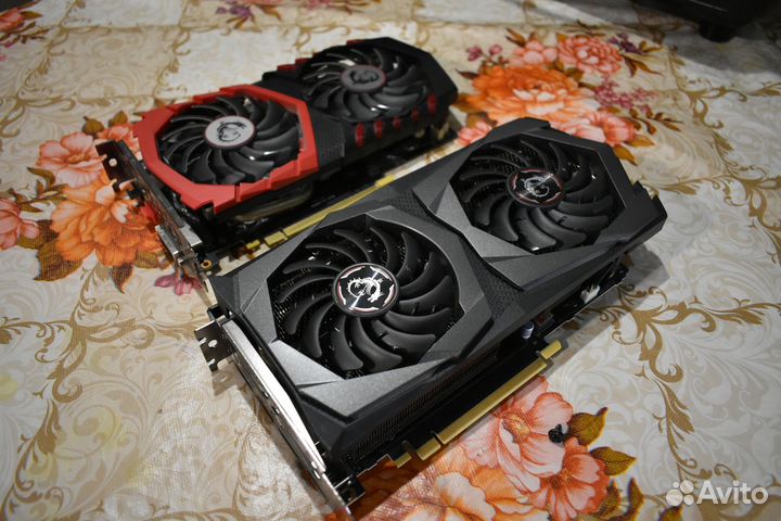 Видюха Nvidia GTX 1050 Ti от MSI на 4гб