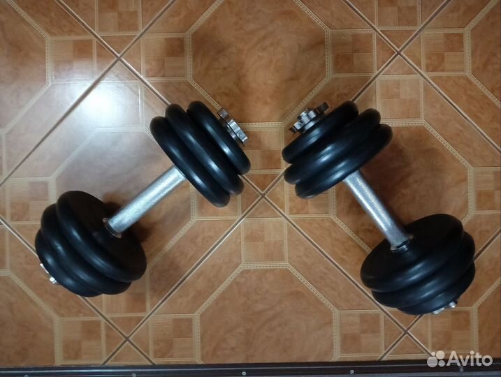 Гантели разборные