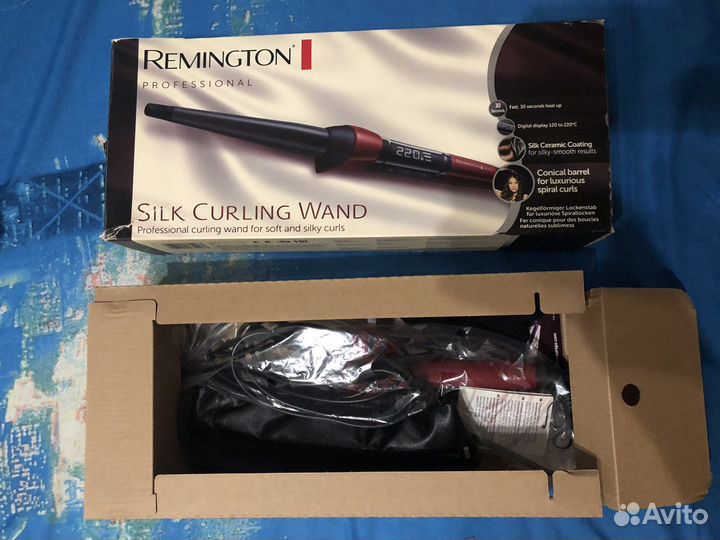 Щипцы (плойка) для завивки волос Remington CI96W1