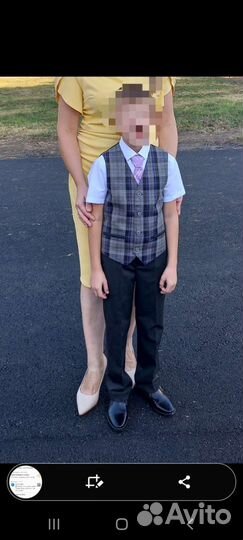 Жилетка на 7-8 лет сош 6