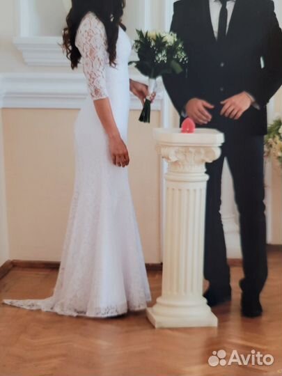 Свадебное платье р 42-46