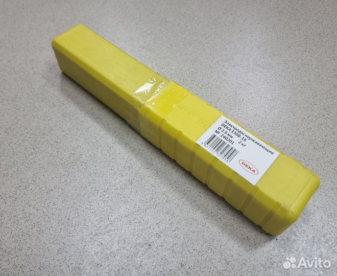 Нержавеющие электроды Deka E308-16 2,0мм 2кг