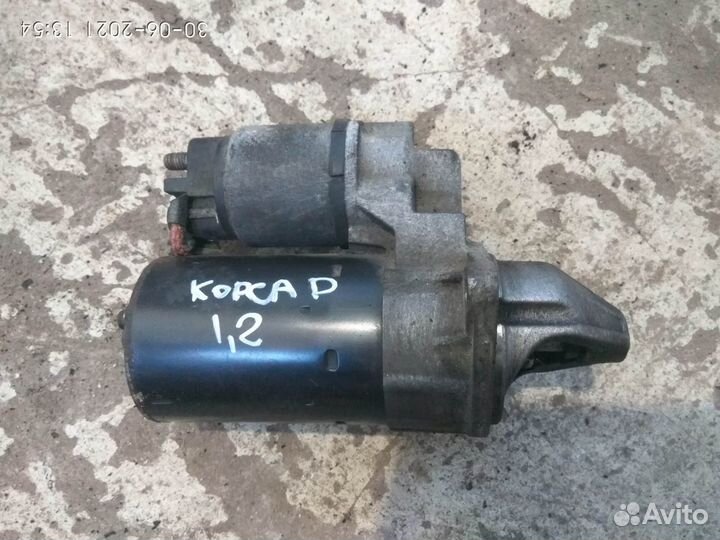 Стартер на Опель Корса D 2008 год