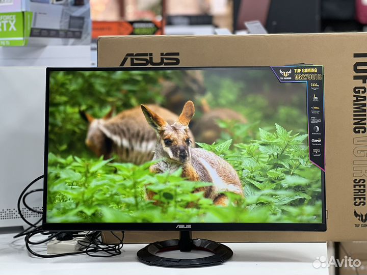 Игровой могитор Asus Tuf 27 IPS 144Hz новые