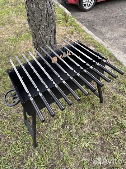 Мангал на 11 человек