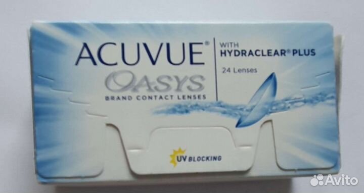 Линзы acuvue oasys -3.25 (22 штуки)