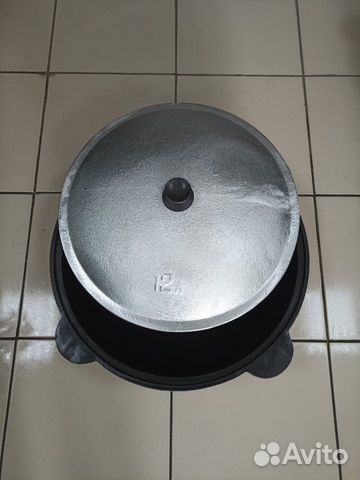 Казан чугунный 12 литров