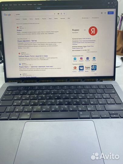 Замена матрицы MacBook pro 14 A2442