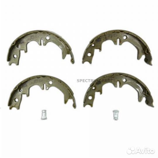 Nibk FN0633 Колодки барабанные NiBK FN0633