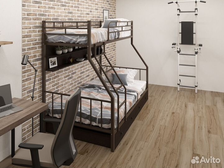 Кровать двухъярусная