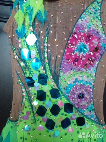 Купальник для художественной гимнастики рост 116