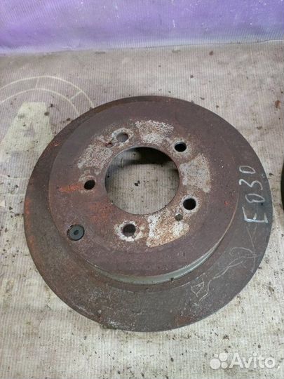 Диск тормозной задний Citroen C Crosser EP 4HN