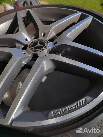 Диски с резиной на mercedes r19 AMG