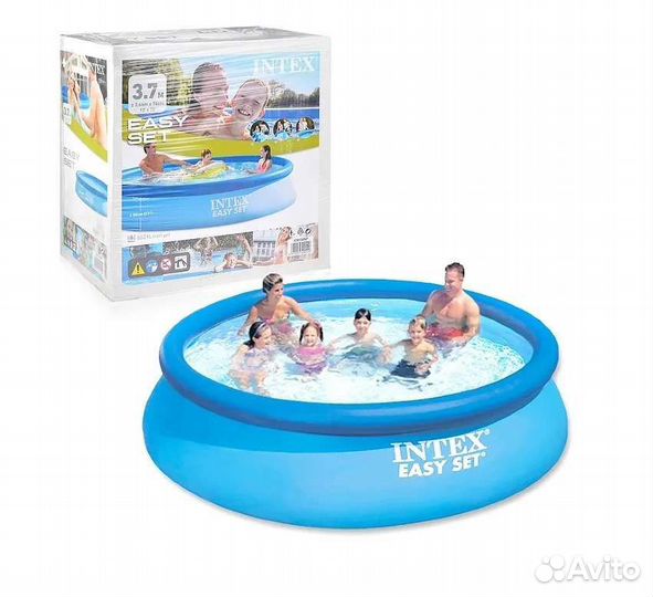 Новый надувной бассейн Intex 28130np 366х76см