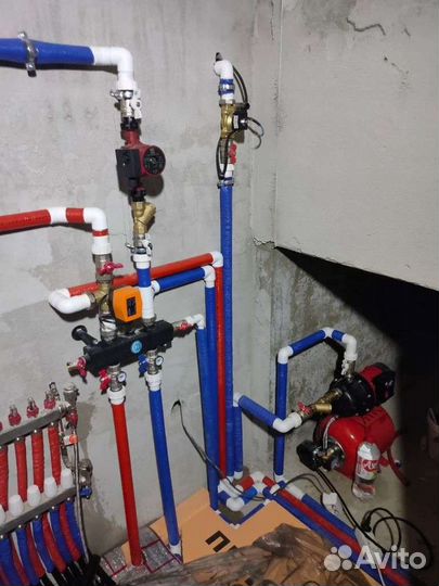 Отопление, водоснабжение, теплый пол