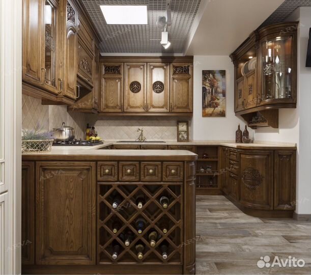 Кухни на заказ, Ясень, цвет 