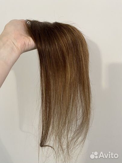 Накладка из натуральных волос / парик