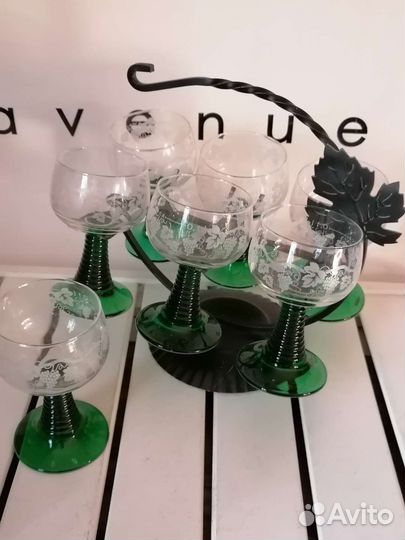 Бокалы, графин Европа