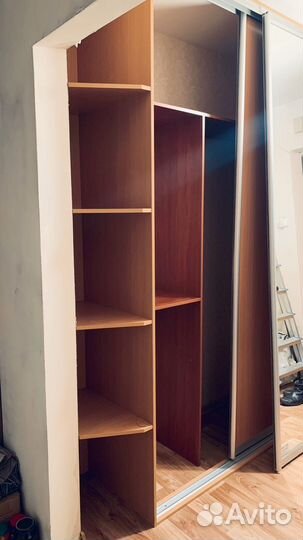 Шкаф купе с зеркалом бу