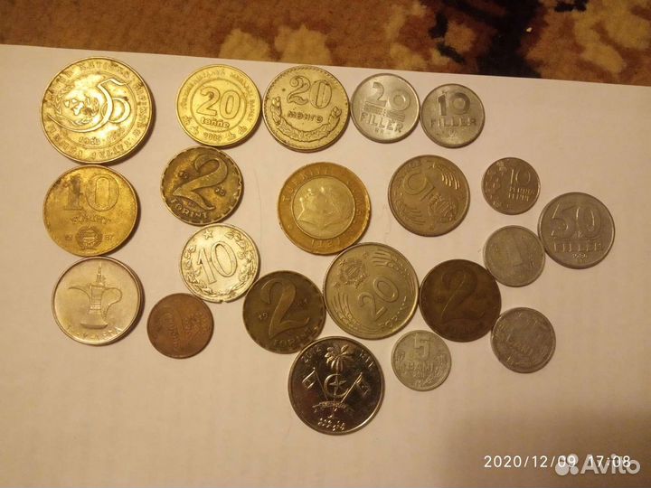 Монеты иностранных государств
