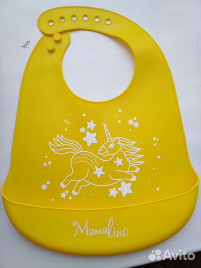 Нагрудник кармашек для кормления,посуда детская