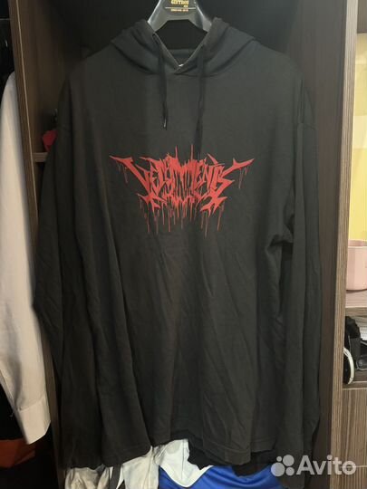 Vetements tour 2018 лонгслив оригинал