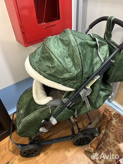 Коляска-санки