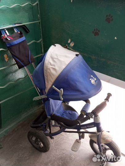 Детский велосипед с ручкой бу