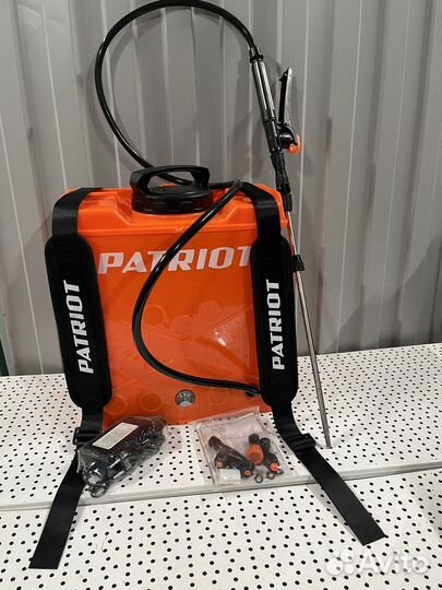 Опрыскиватель садовый аккумуляторный patriot 12 л
