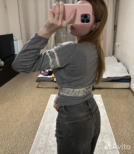 Miu miu тонкий шерстяной джемпер