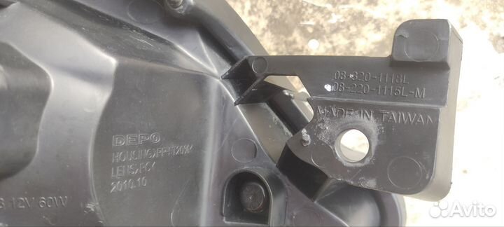 Фара левая Subaru Impreza 07-12 3 пок. GR GH