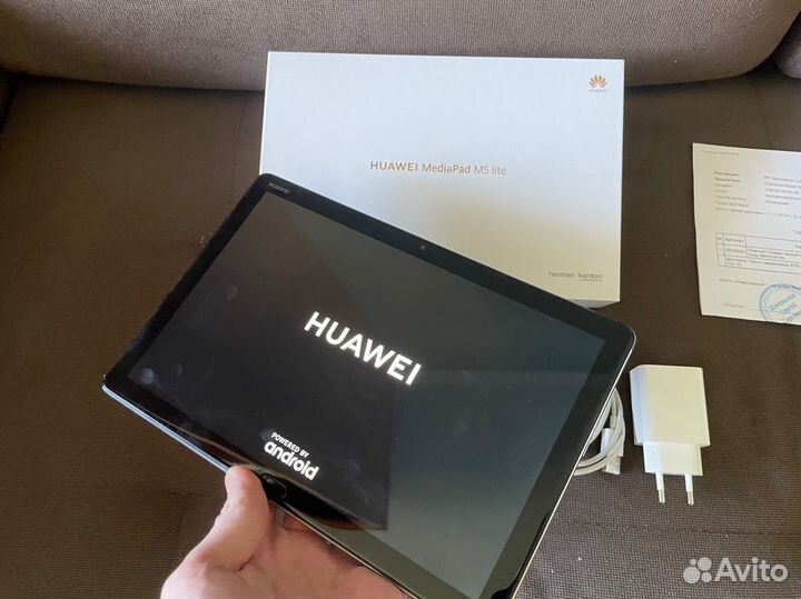 Планшет huawei mediapad m5 lite серый