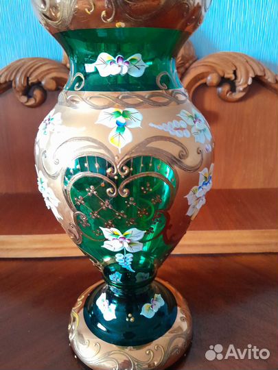 Ваза для цветов богемия