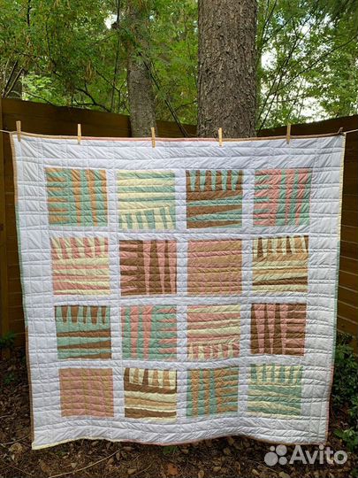 Лоскутное одеяло/покрывало/плед