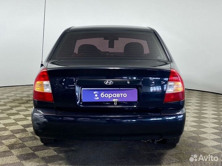 Hyundai Accent 1.5 МТ, 2008, 182 260 км