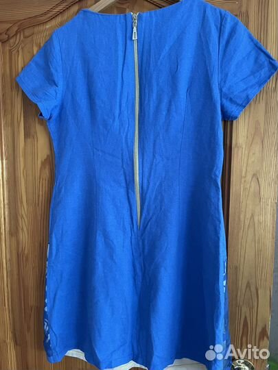 Платье лен 48