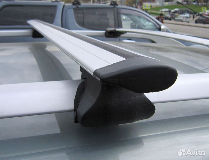 Багажник на рейлинги Интер Favorit крыло