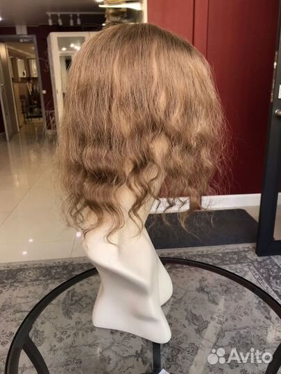 Накладка из волнистых волос