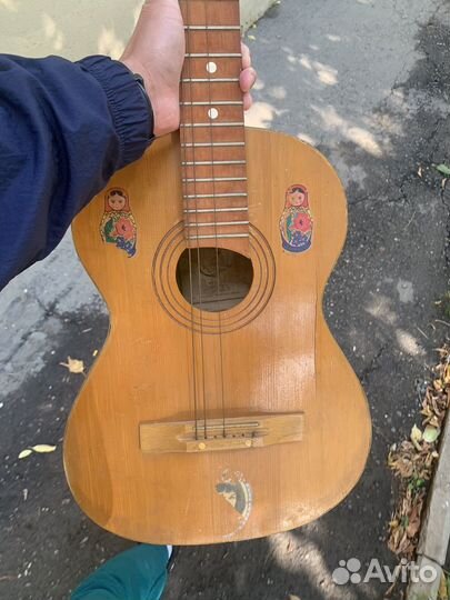 Гитара СССР на запчасти