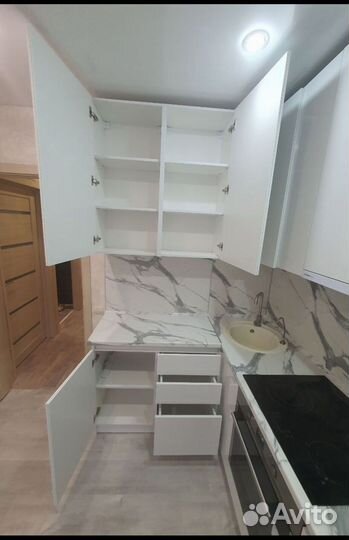 Кухня угловая по индивидуальному размеру