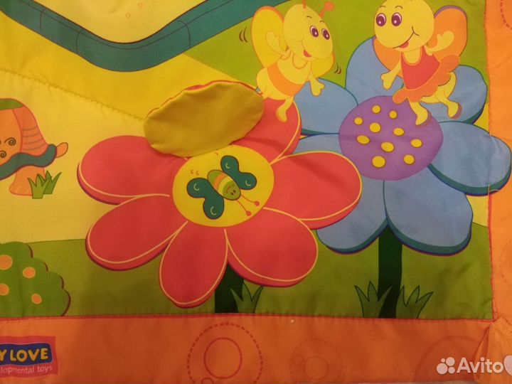 Развивающий коврик tiny love солнечная полянка