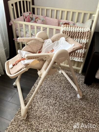 Стульчик для кормления happy baby