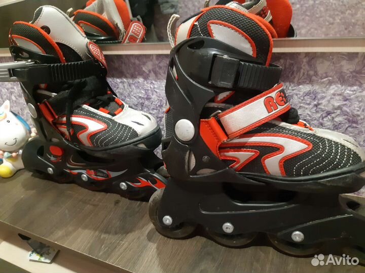 Роликовые коньки детские раздвижные