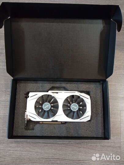 Игровая видеокарта asus dual GTX 1060 3Gb DDR5