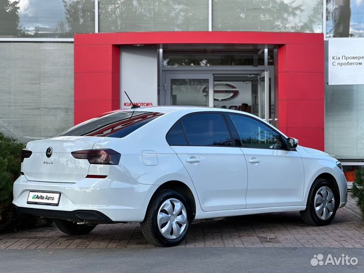 Volkswagen Polo 1.6 AT, 2021, 122 351 км