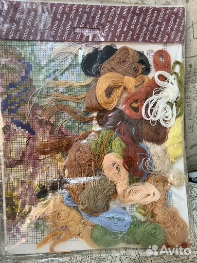 Набор для вышивания Риолис котики