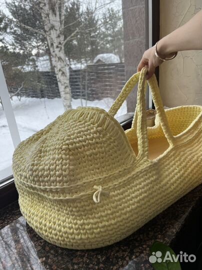 Люлька переноска для новорожденных